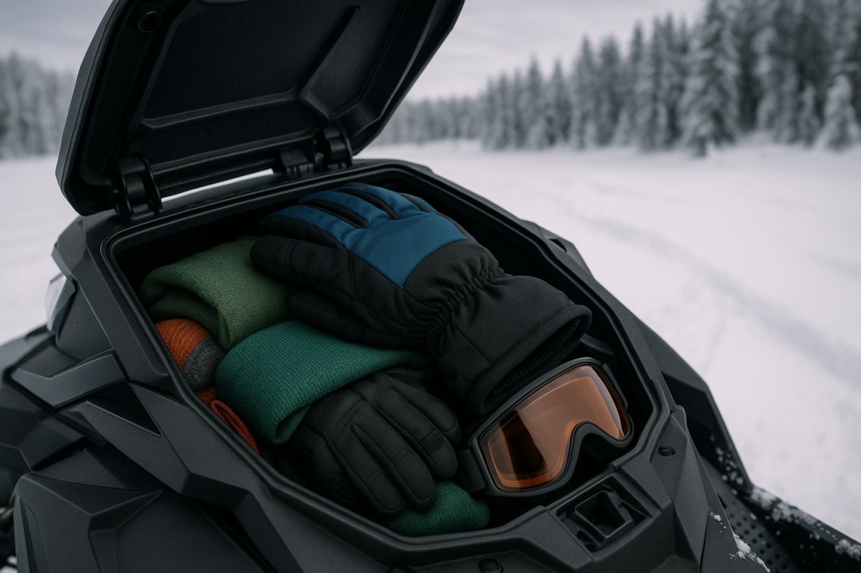 Boîte à gants motoneige : l’astuce ultime