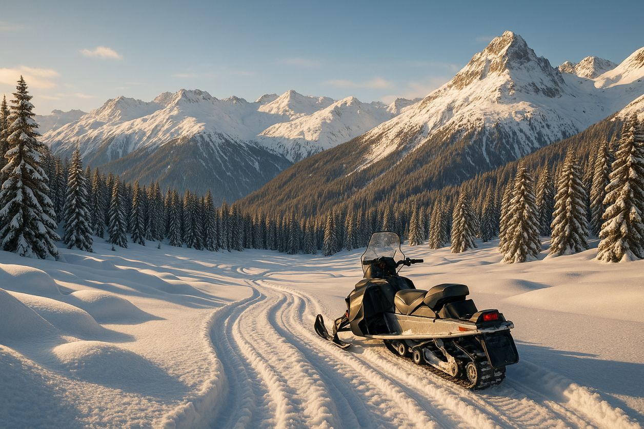 Motoneige à Courchevel : frissons garantis