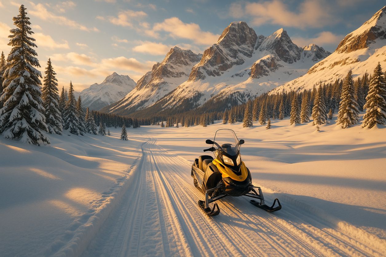 Motoneige dans les Alpes : spots secrets